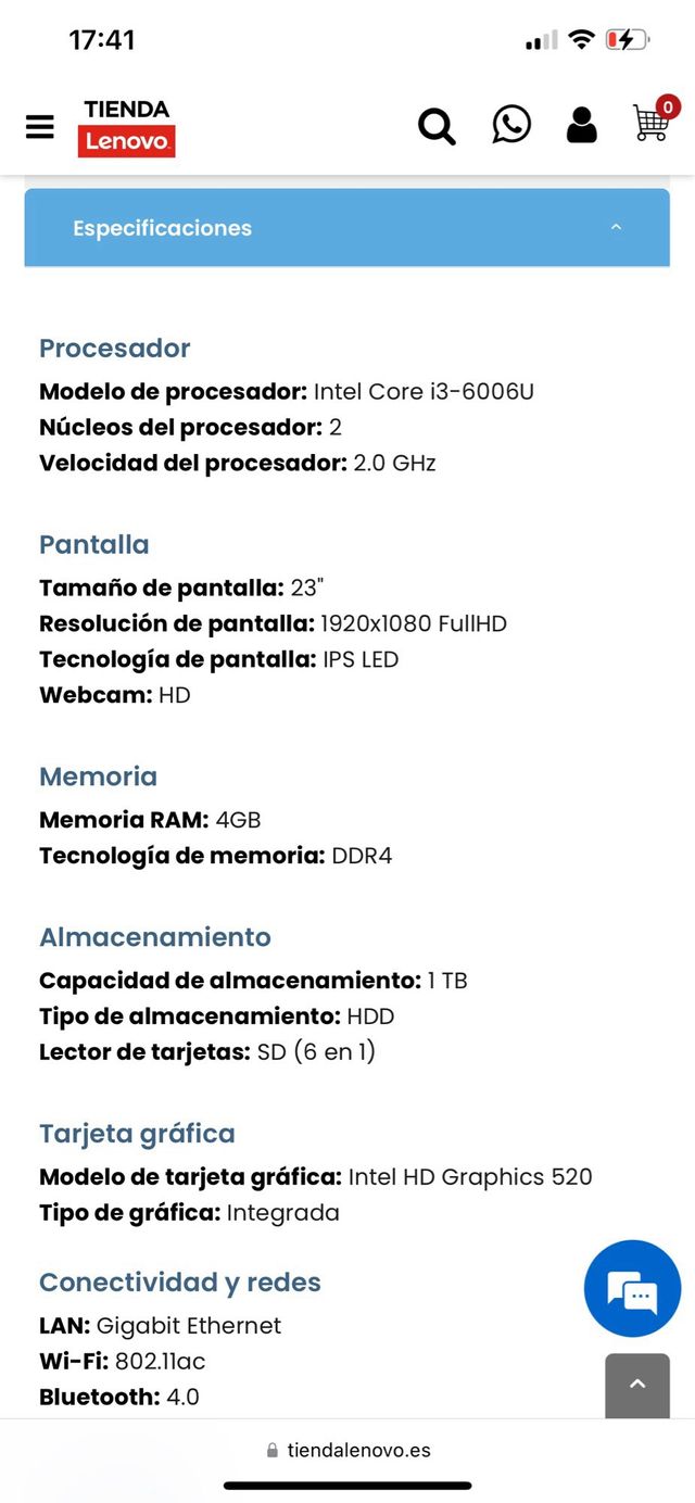 LENOVO ideacentre aio 300-23isu