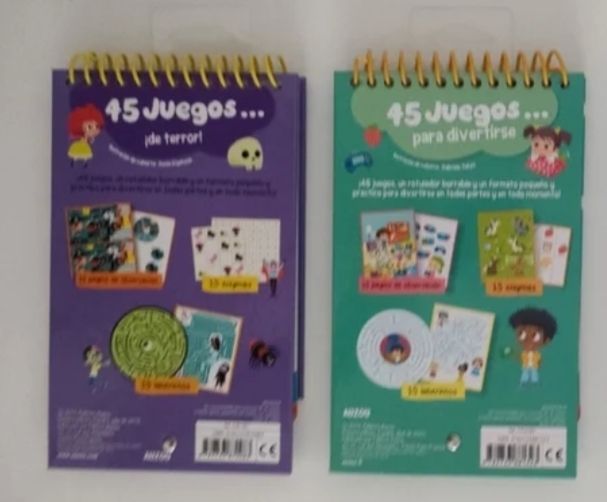 Lote libros de juegos