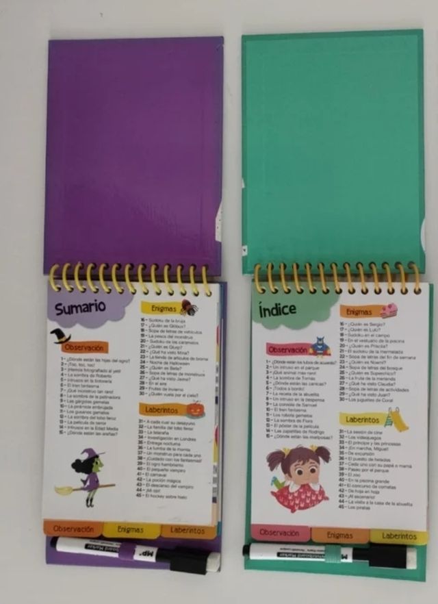 Lote libros de juegos