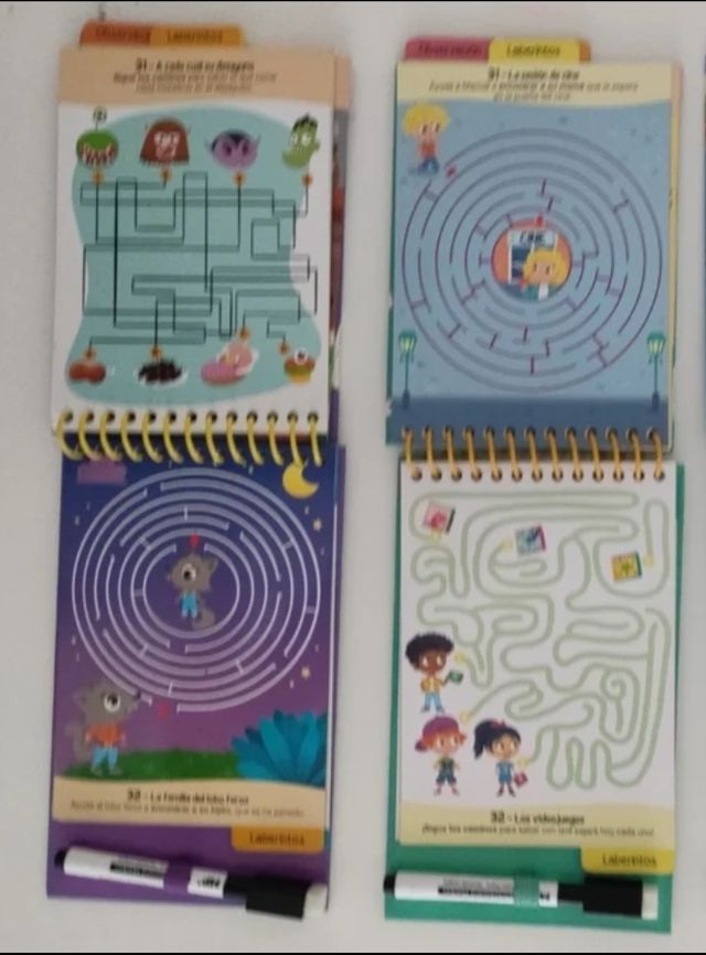 Lote libros de juegos