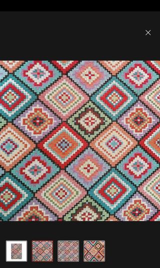 Gobelino jacquard 1 m.Rombos.Ancho 2'8 m.Tapiceria
