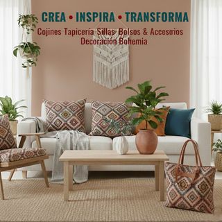 Tela Gobelino Jacquard Rombos Multicolor 2,80m