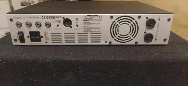 Warwick testata + cassa per basso 600wa 8 ohm