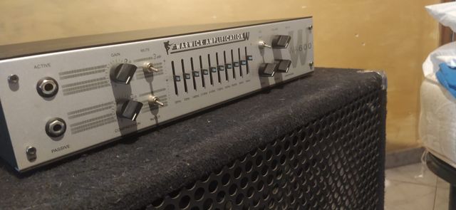 Warwick testata + cassa per basso 600wa 8 ohm