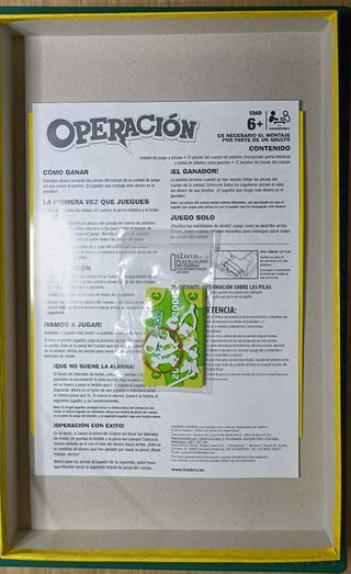 Juego de mesa Operación de MB