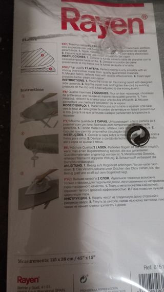 Funda para tabla planchar