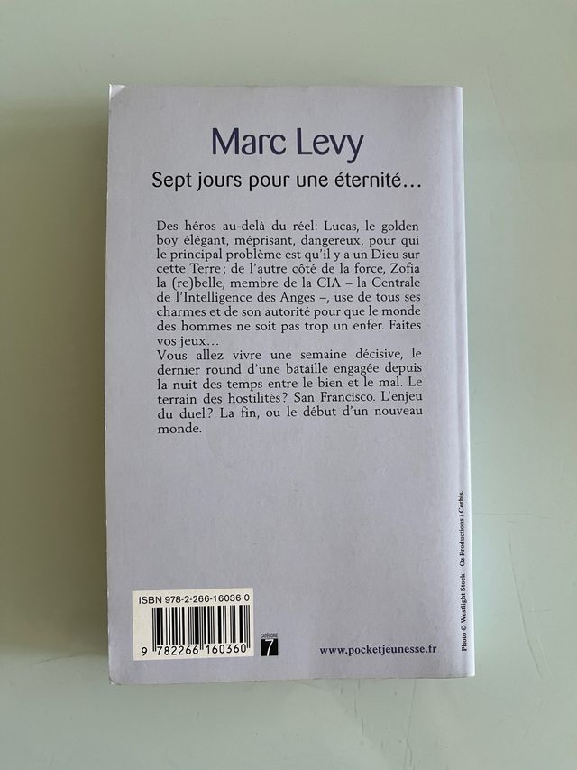 Idioma francés: Sept jours pour une éternité...