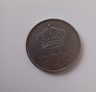 Moneda de 25 pesetas 1984 para coleccionista 