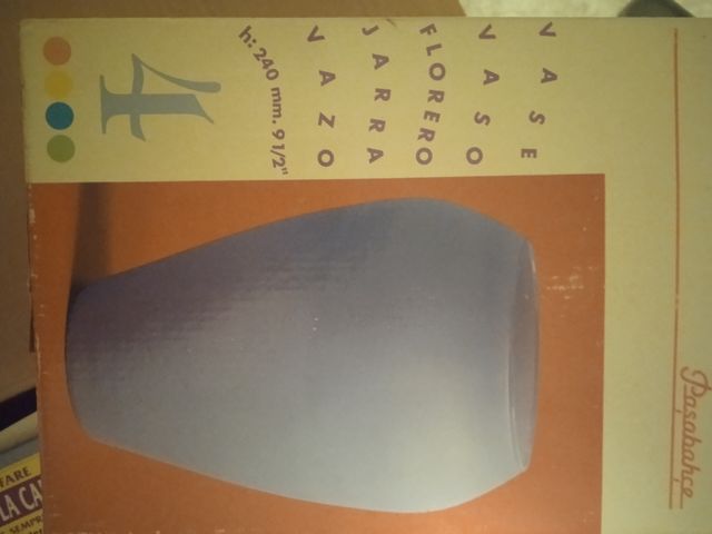 Vaso magico pasabahce arancione 