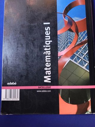 Libro matemáticas 1 bachillerato 