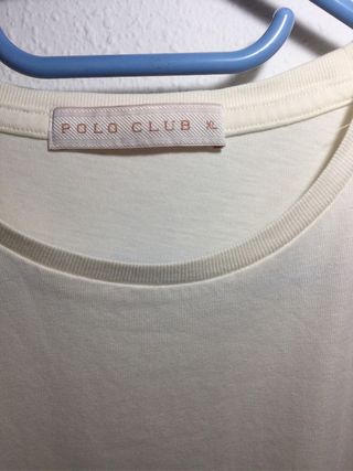 Camiseta básica beige manga corta Polo Club