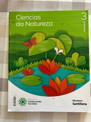 Libro Ciencias da Natureza 3 primaria