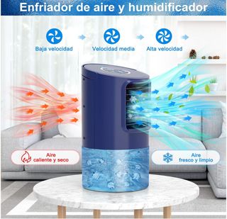 Renfox Mini AireAcondicionado Portatil, 5 en 1