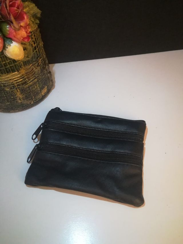 Monedero piel y llavero de regalo 