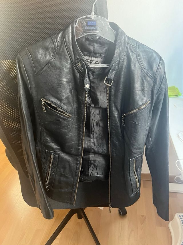 Cazadora piel vintage