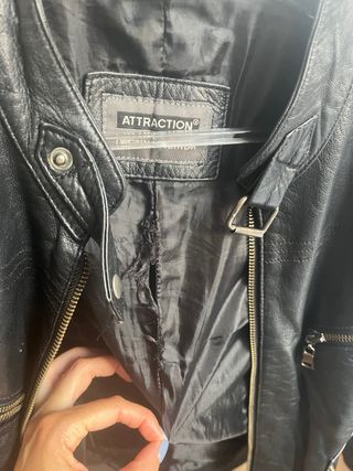 Cazadora piel vintage