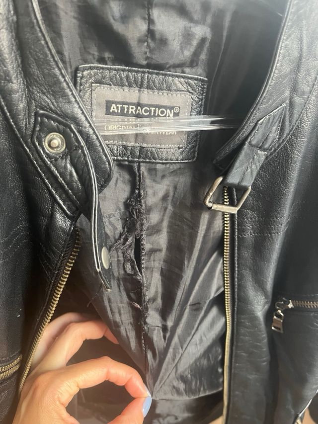 Cazadora piel vintage