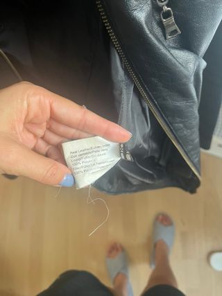 Cazadora piel vintage