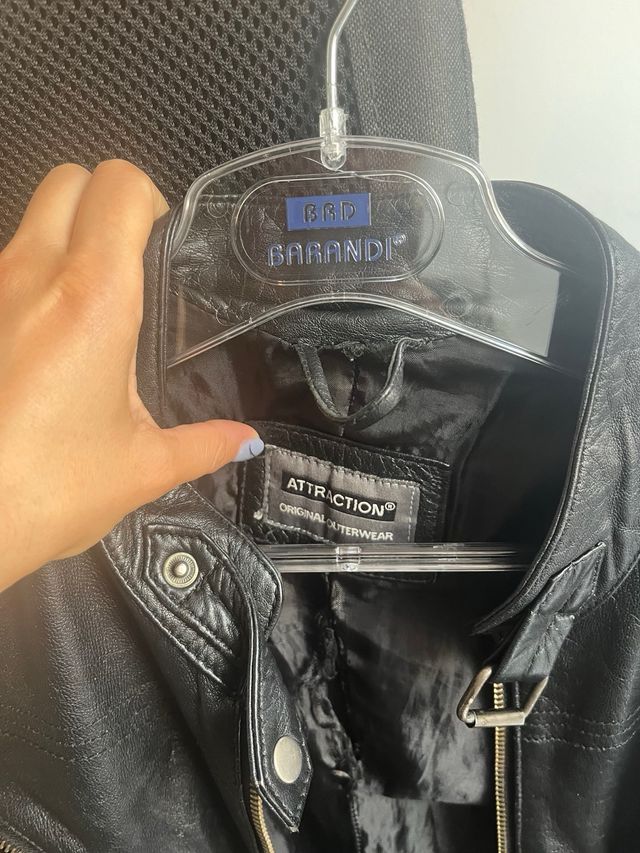 Cazadora piel vintage