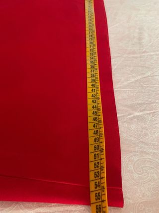 Falda roja Talla M