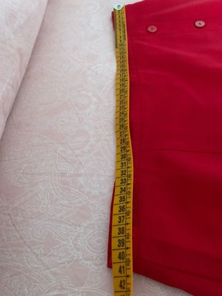 Falda roja Talla M