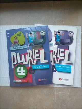 Libro francés PLURIEL, 4° secundaria.