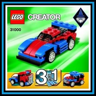 LEGO CREATOR (2/3): 6747-6910-6912-7292-31000/1