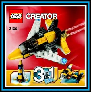 LEGO CREATOR (2/3): 6747-6910-6912-7292-31000/1