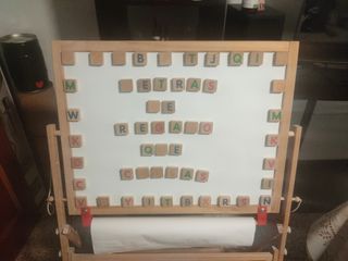 Pizarra Niños felices