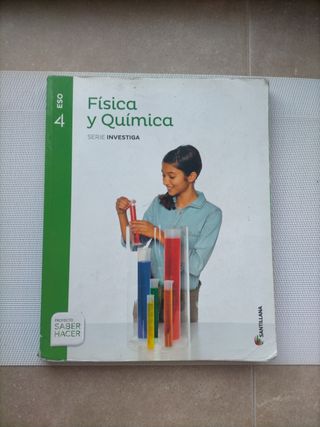 Libro Física y Química, 4° secundaria.