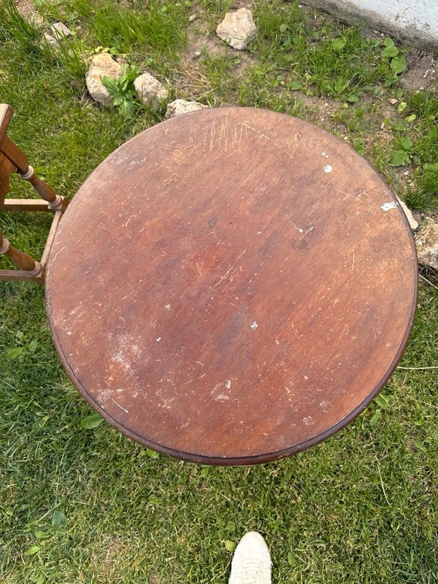 Mesa antigua madera maziza