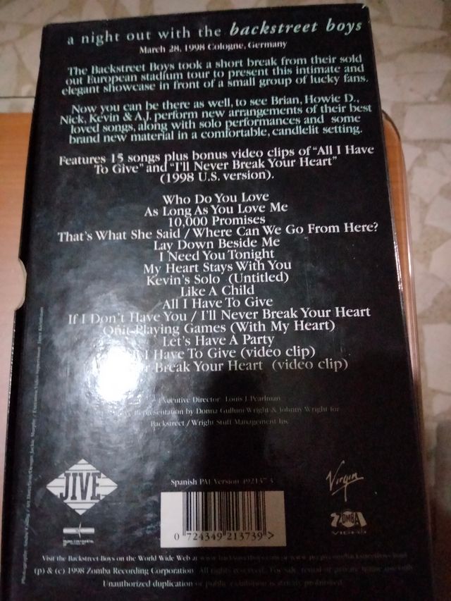Backstreet boys concierto Alemania