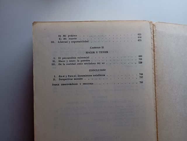 Libros El Ser y La Nada.