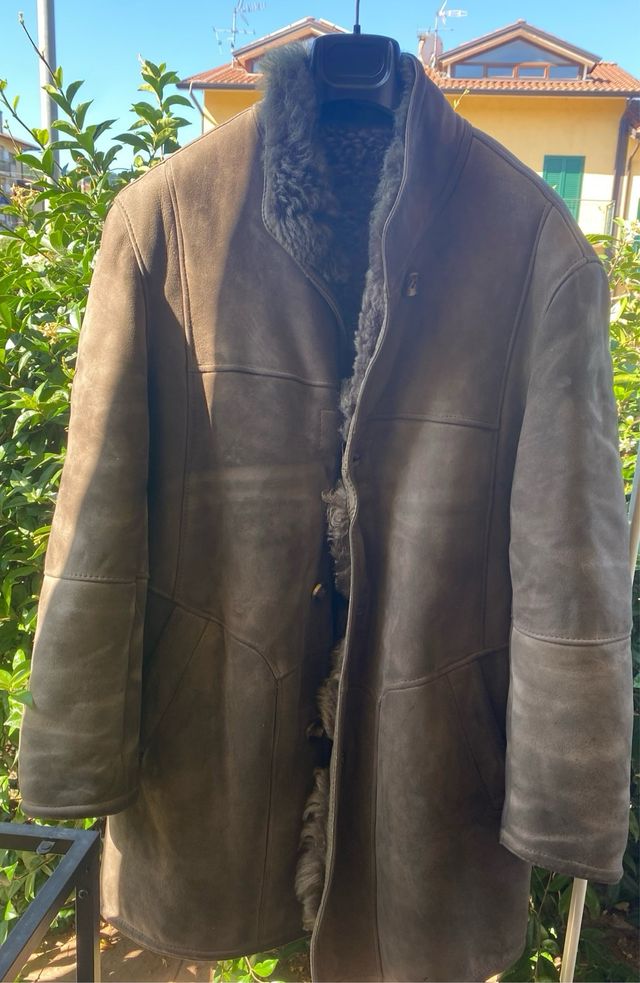 Cappotto montone uomo