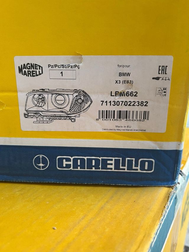 Faro delantero izquierdo BMW X3