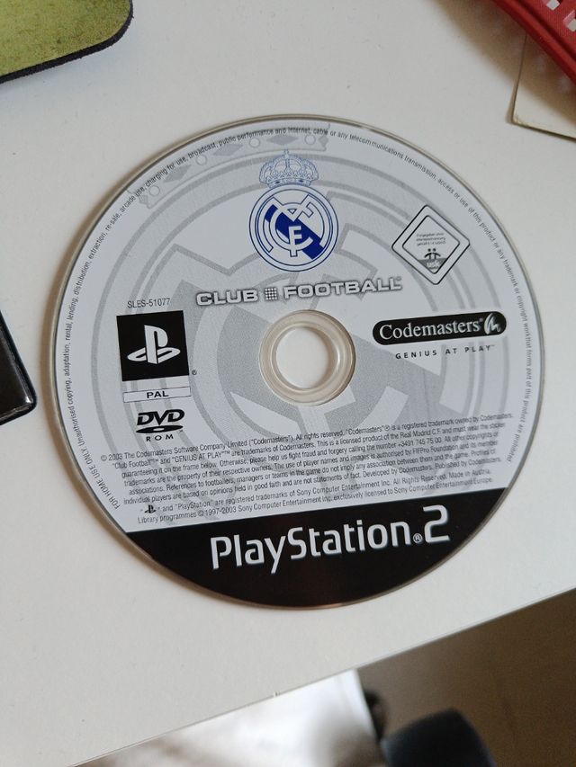 Real Madrid PS2