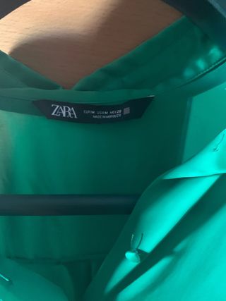 Camisa zara raso
