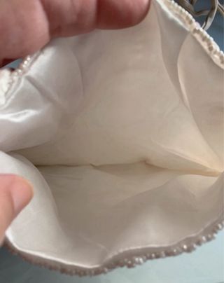 Bolso blanco de fiesta 