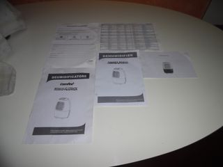 Libretti Istruzioni Come Nuovi Deumidificatore"COM