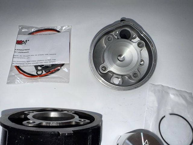 Cilindro 70cc negro minarelli am5 am6