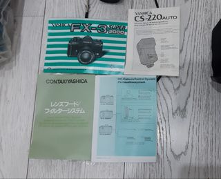 Cámara Yashica FX-3 Super 2000  + Accesorios