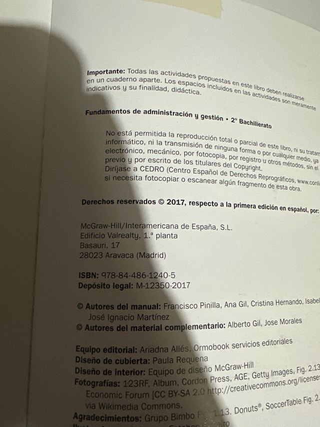 Fundamentos de administracion y gestion