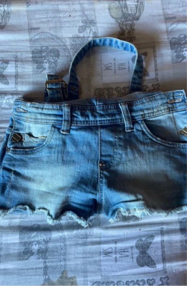 Salopette a pantaloncino terranova tg s