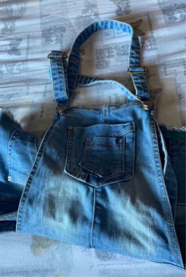 Salopette a pantaloncino terranova tg s