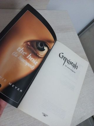 Libro Crepúsculo 