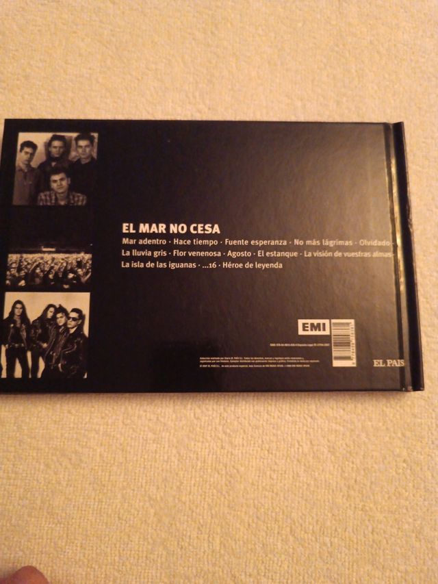 CD Héroes del silencio el mar no cesa 