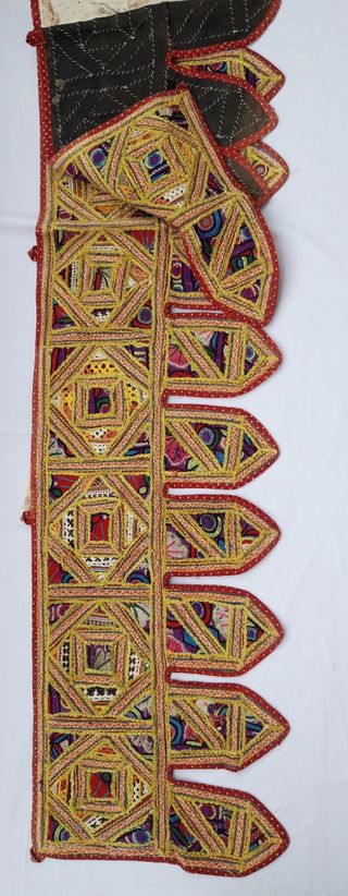 Copriporta toran indiano 100% cotone 192x39 cm