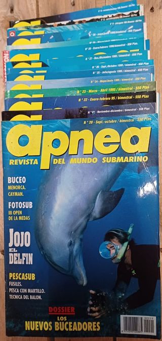 Revista de pesca submarina, apnea, buceo