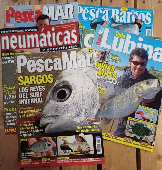 Revista de pesca submarina, apnea, buceo