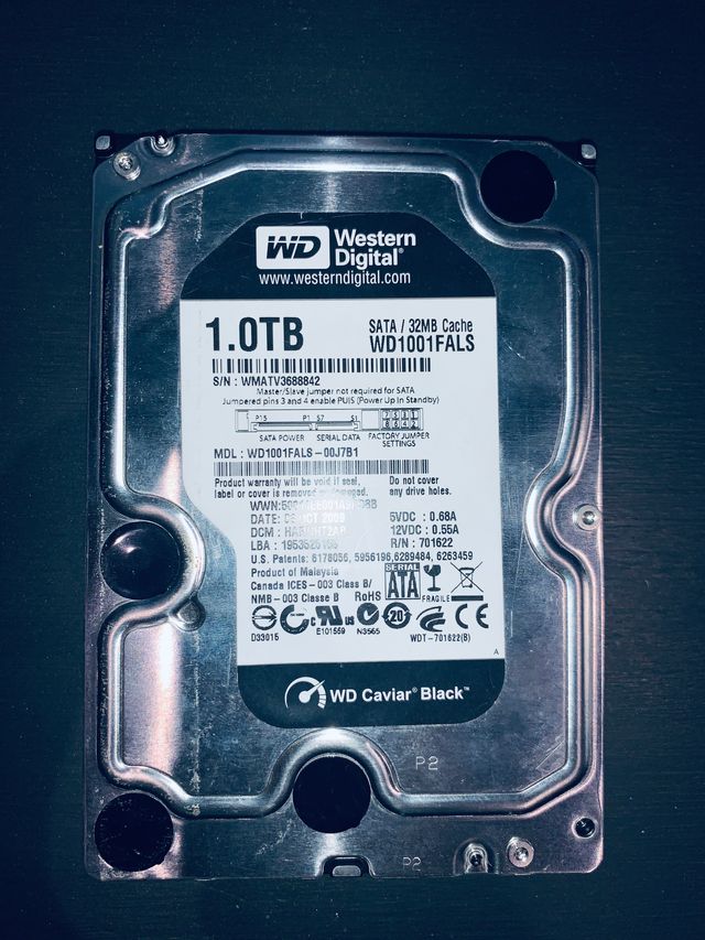 Hard Disk WESTERN DIGITAL e SEAGATE